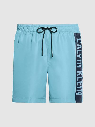 Calvin Klein Fürdőruha HU244615 | Calvin Klein Intense Power Medium Drawstring Férfi Úszónadrág Kék